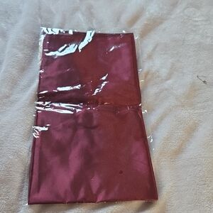 Burgundy Square Scarf-polyester